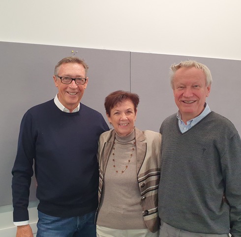 Manfred Metzger-Buschor, Petra Kuther, Dr. Eike Born (v. l. n. r.)
